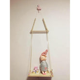 FIJN Wooden Doll Swing - Kids Haven